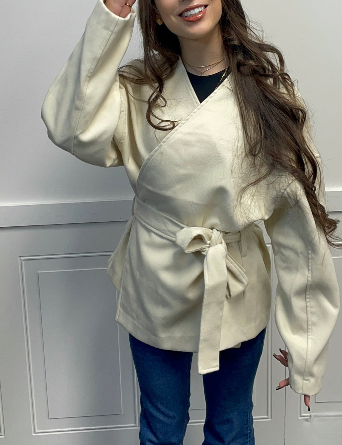 Ivory Knot Wrap Around
