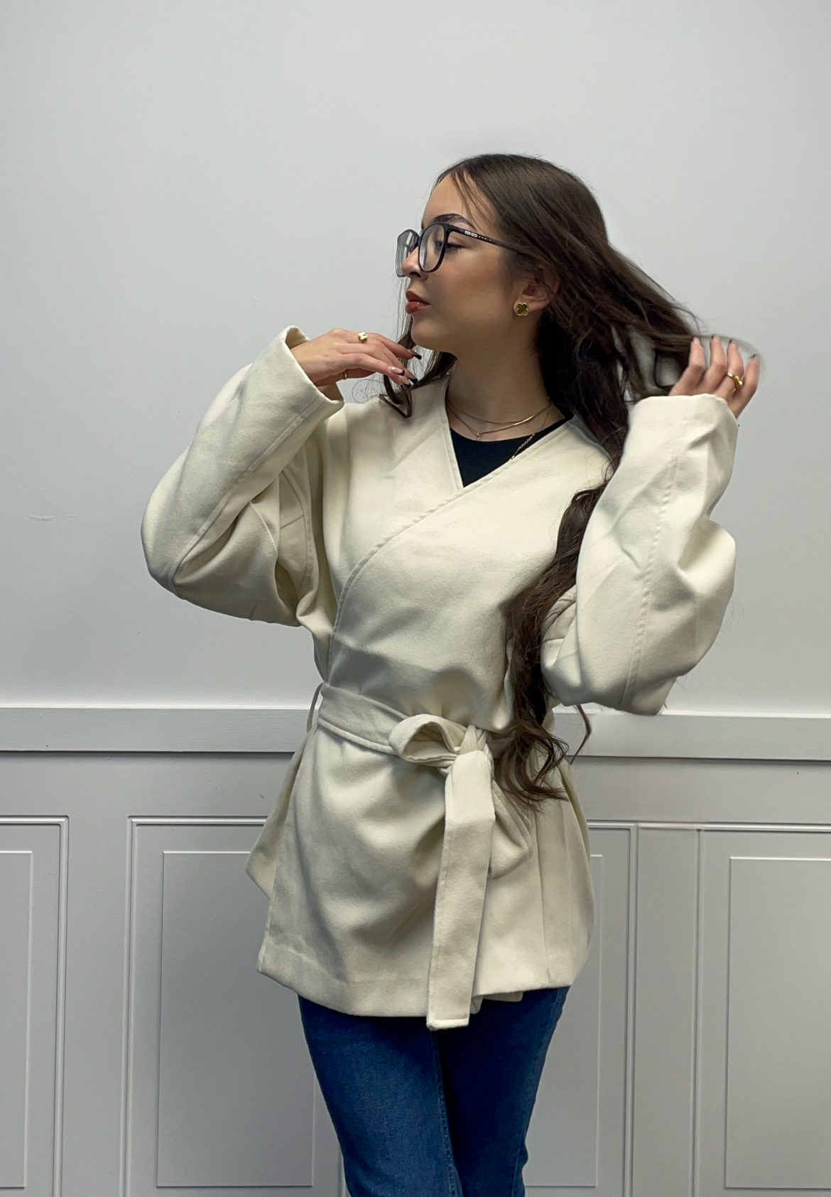 Ivory Knot Wrap Around