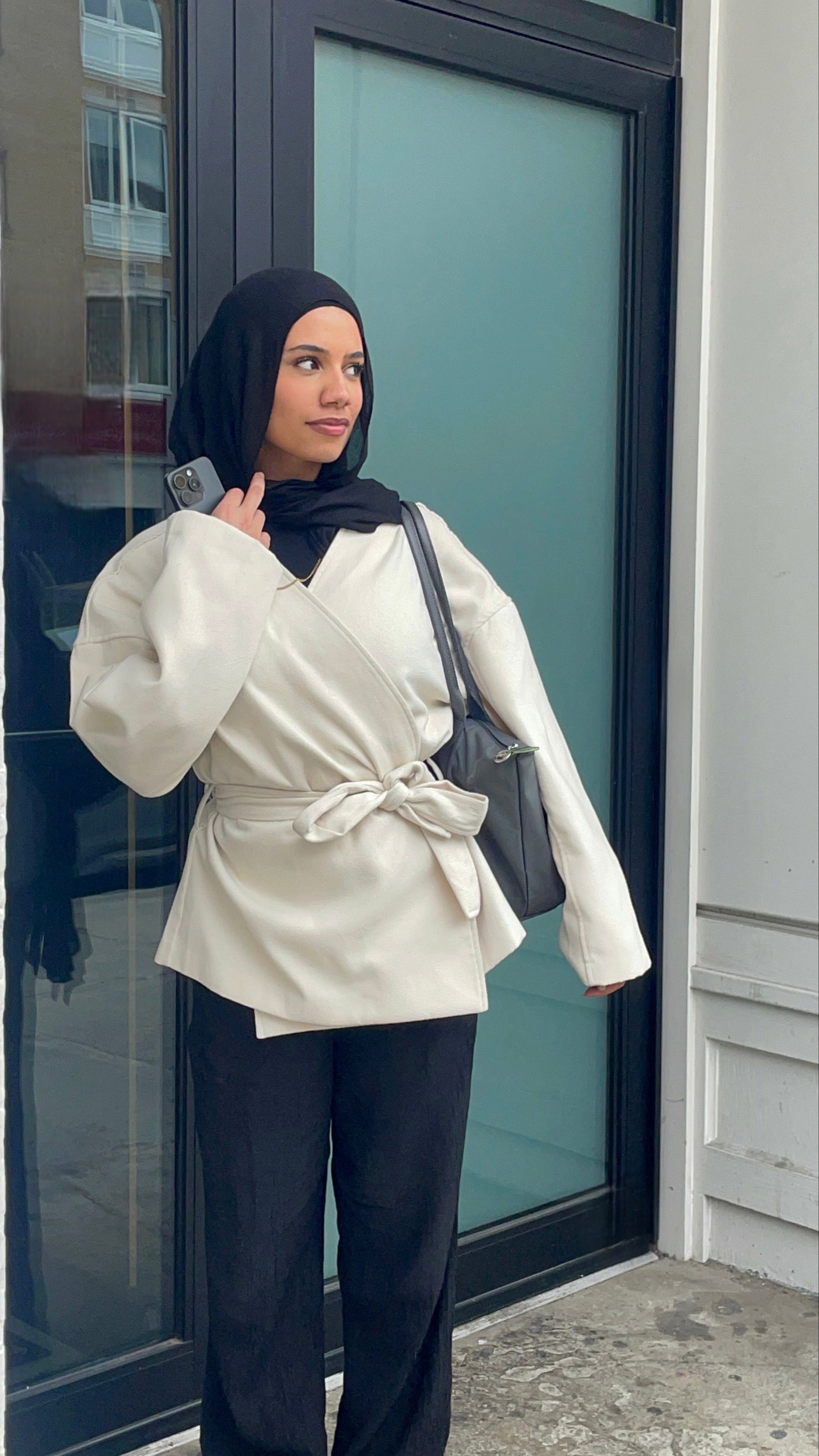 Ivory Knot Wrap Around