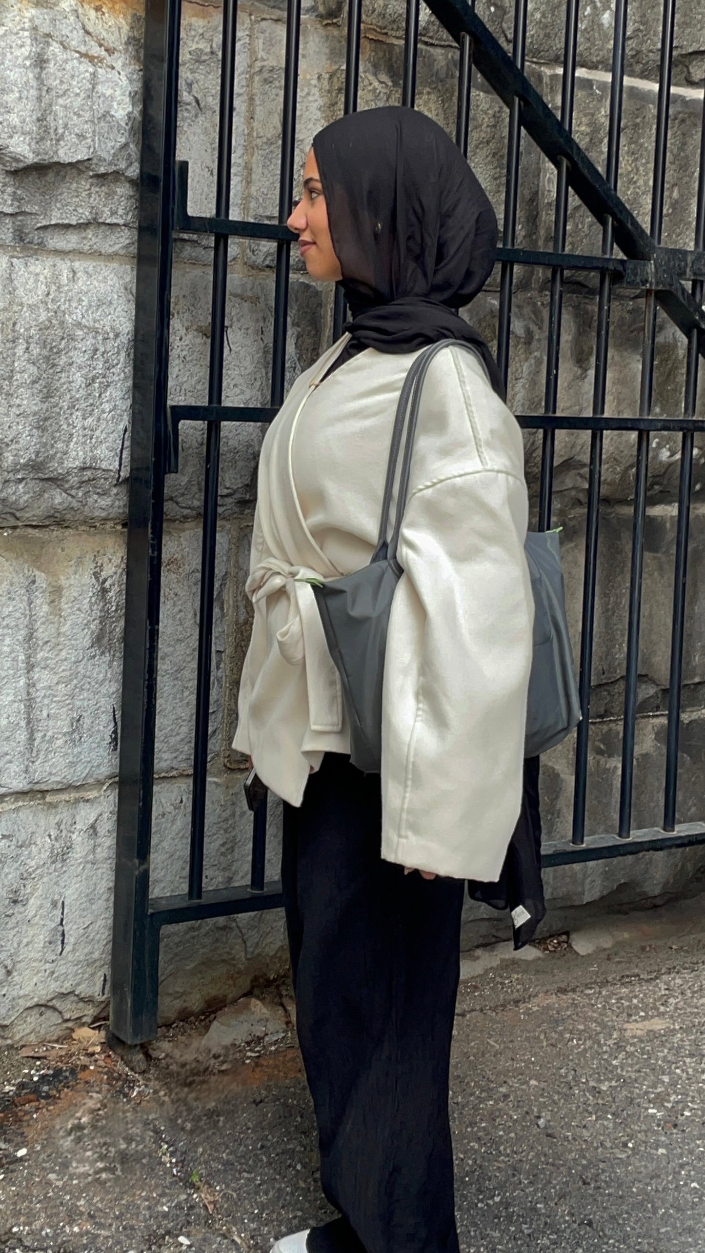 Ivory Knot Wrap Around